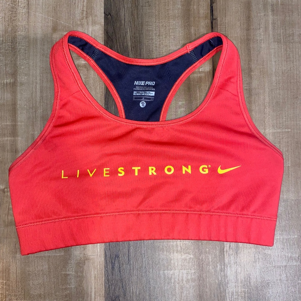 Nike LiveStrong Sports Bra Small
